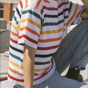 BRANDY MELVILLE rainbow top